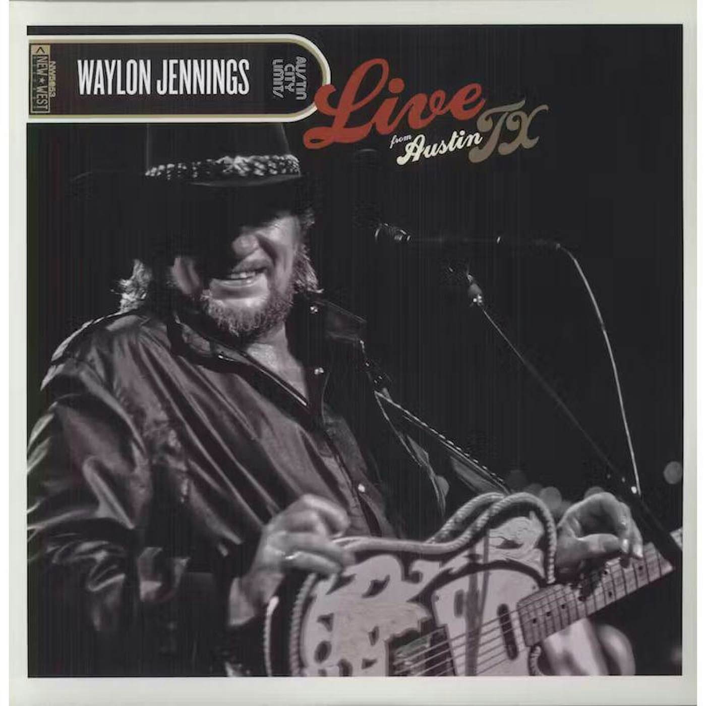 Waylon Jennings Live From Austin, TX '89 (2LP/Bubble Gum Pink) Vinyl Record