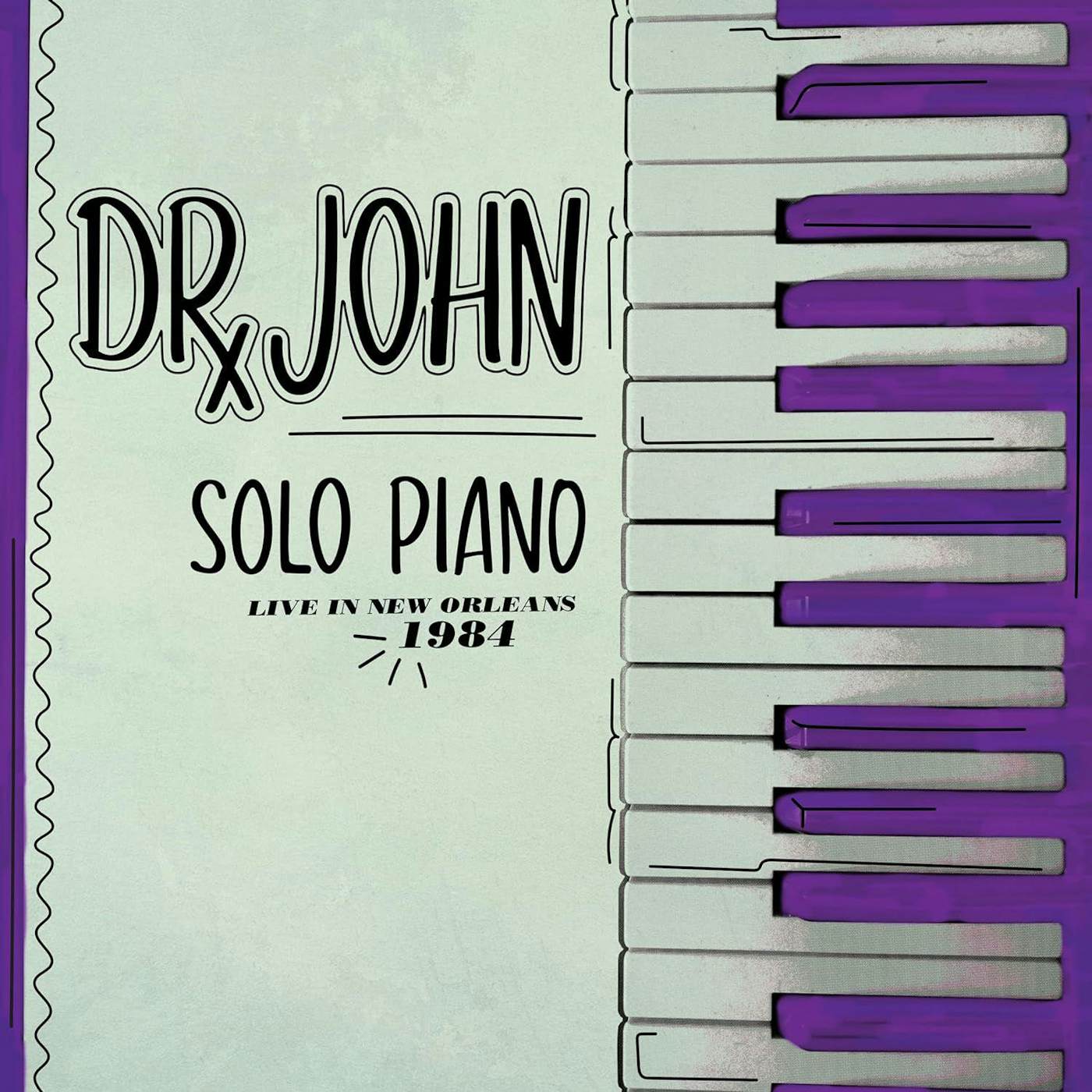 Dr. John Solo Piano Live In New Orleans 1984 (Purple Vinyl Record)