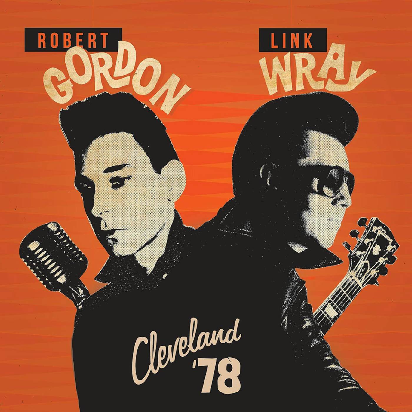 Robert Gordon, with Link Wray Cleveland '78 (Yellow/Red Splatter Vinyl Record)