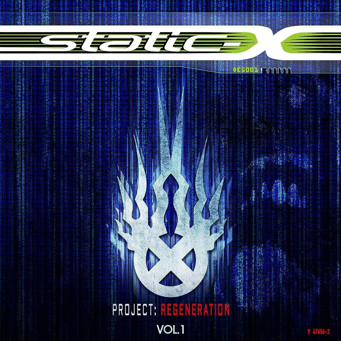 Static-X PROJECT: REGENERATION (COLOURED VINYL) (LIMITED EDITION) Vinyl Record