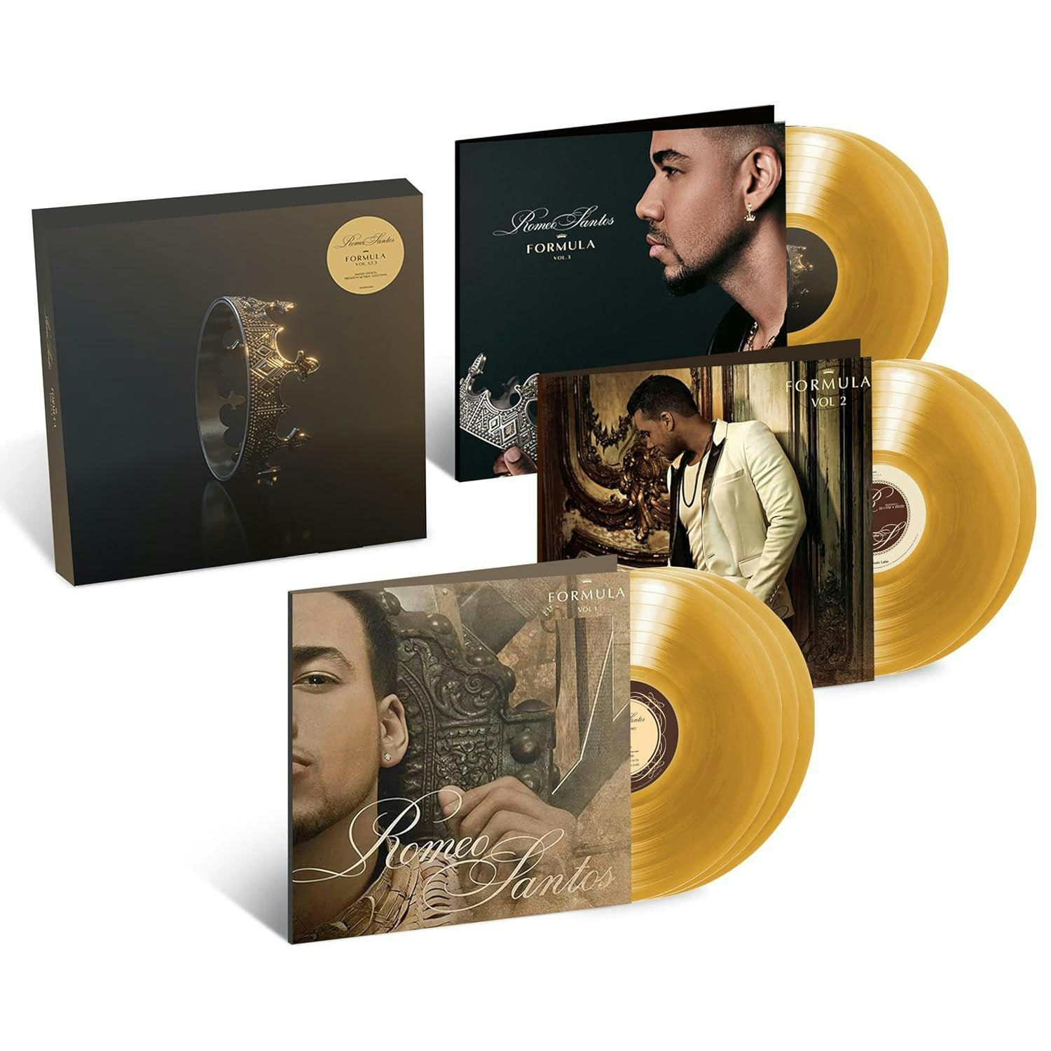 On Sale Romeo Santos Formula Vol. 1.2.3 (Gold/Boxed Set)Vinyl