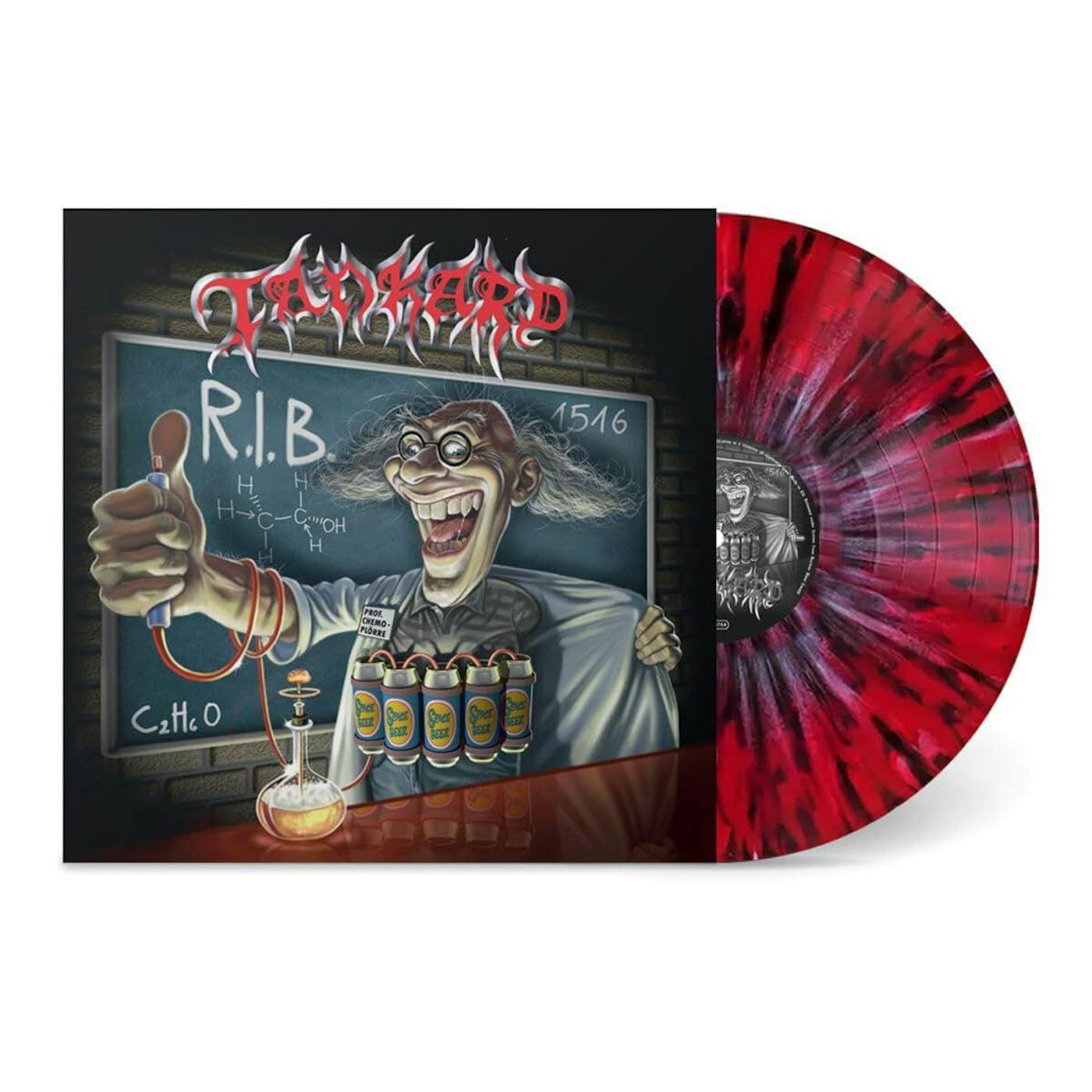Tankard R.I.B. (Red/White/Black Splatter) Vinyl Record