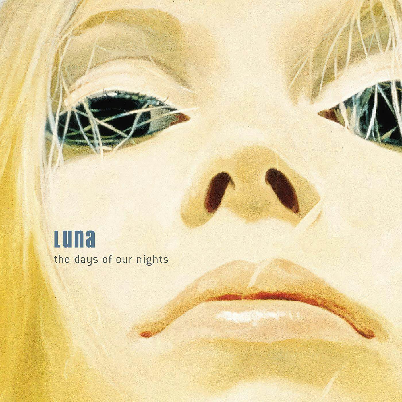 Luna Days O Our Nights (Orange Swirl) Vinyl Record