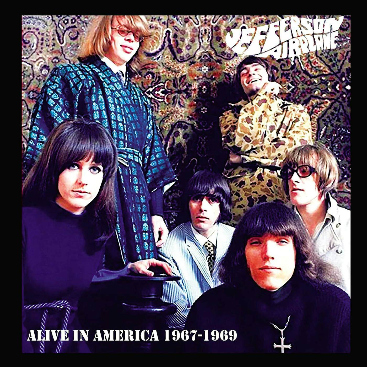 Jefferson Airplane ALIVE IN AMERICA 1967-1969 (ORANGE VINYL/2LP) Vinyl Record