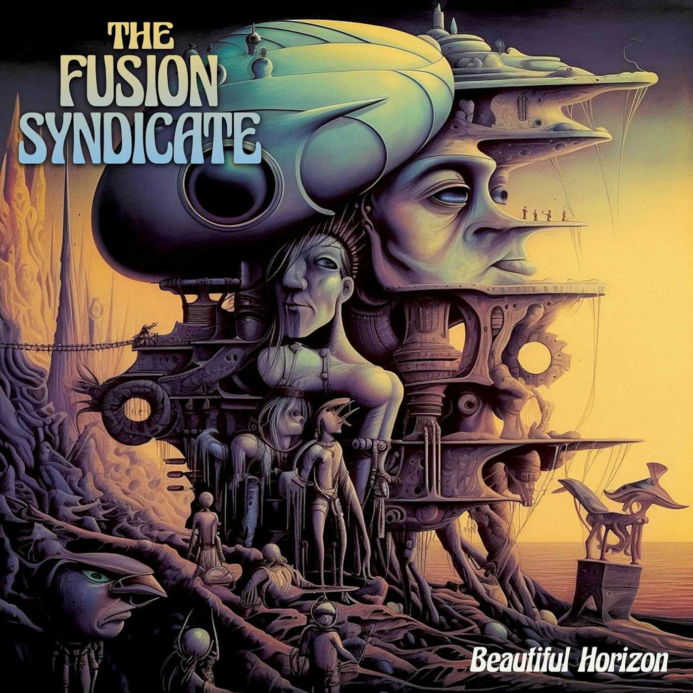 The Fusion Syndicate Beautiful Horizon (Coke Bottle Green) Vinyl Record