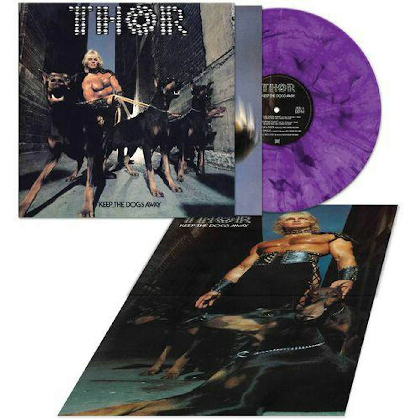 Thor Keep The Dogs Away (Purple/Black Haze) Vinyl Record