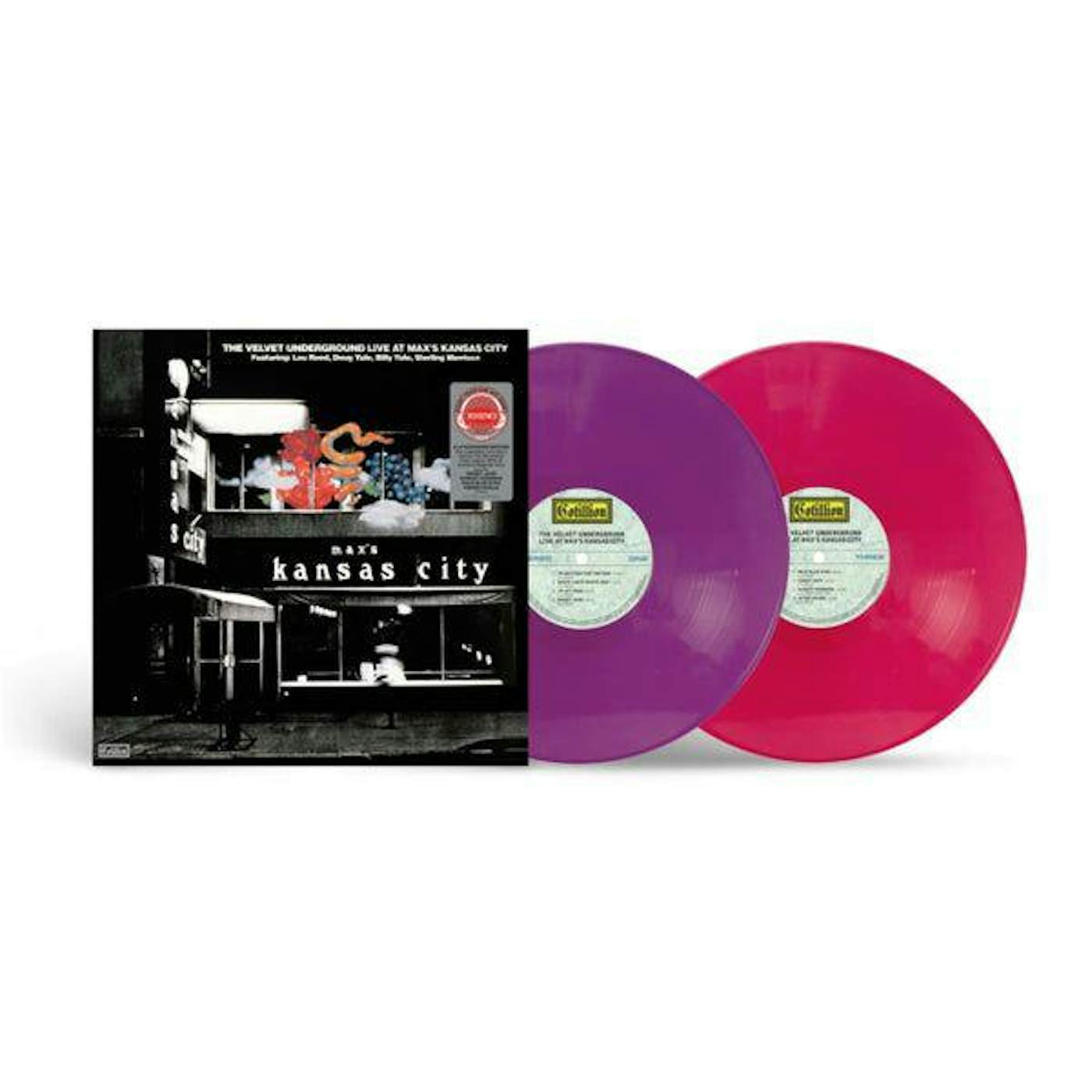 The Velvet Underground Live At Max's Kansas City: Expanded Version (Remastered/2LP) (Orchid & Magenta Vinyl) (Syeor) Vinyl Record