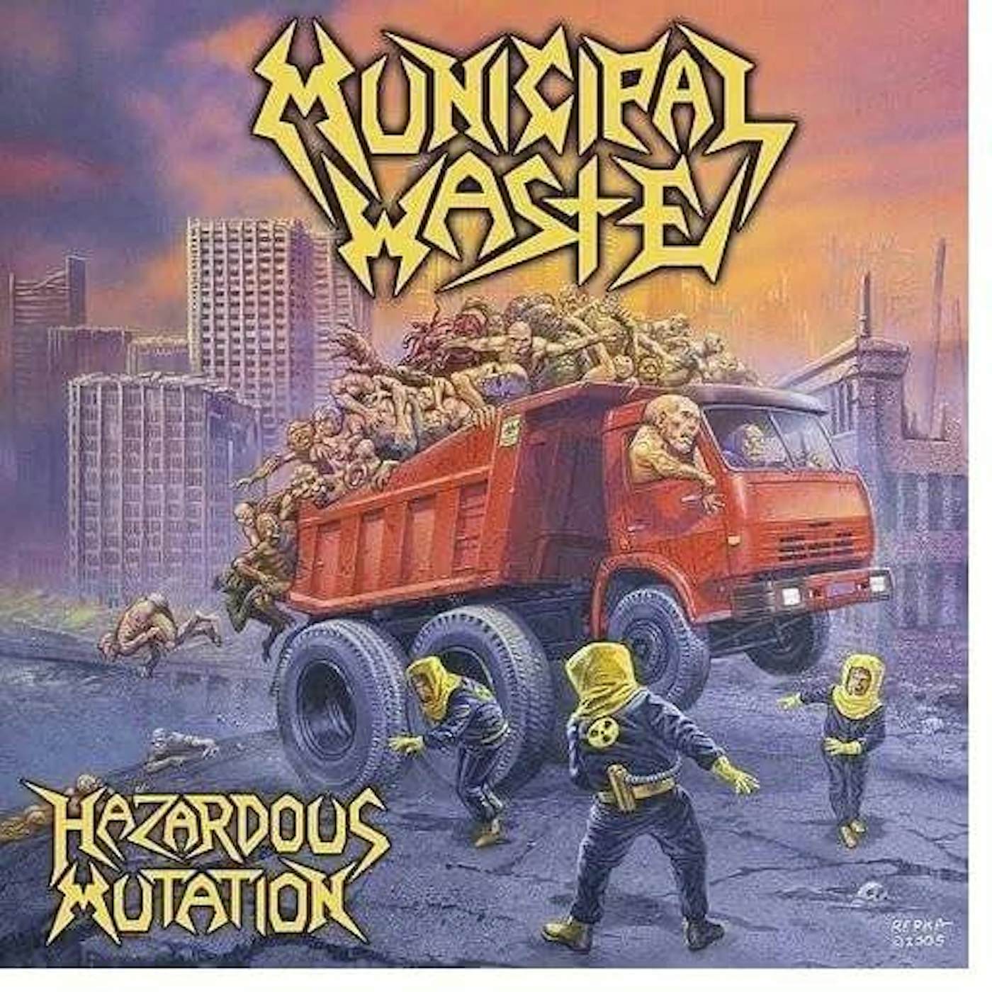 Municipal Waste Hazardous Mutation (Reissue) Vinyl Record