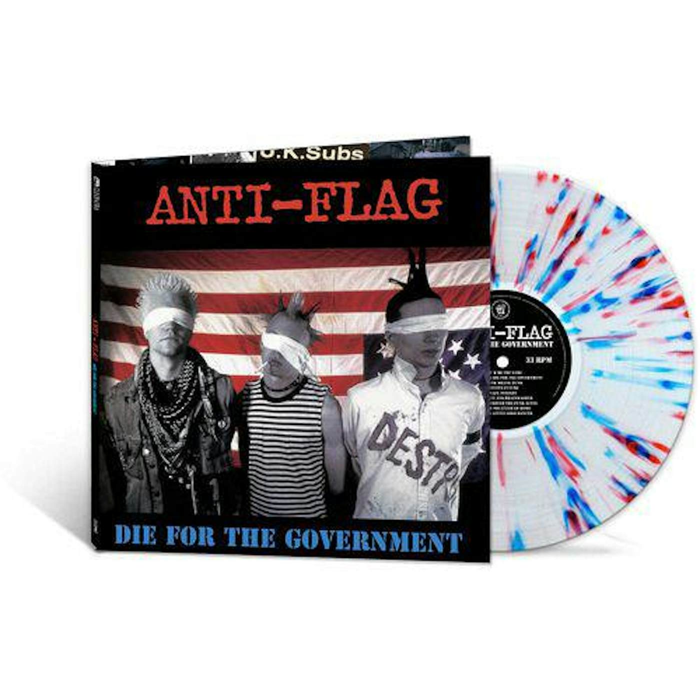 Anti-Flag Die For The Government (Splatter) Vinyl Record
