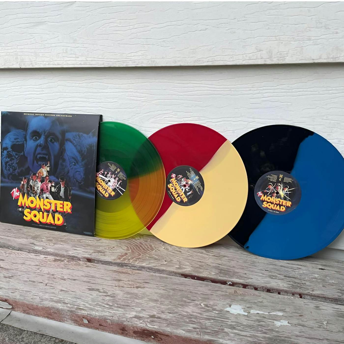 Bruce Broughton Monster Squad Original Soundtrack (Definitive Edition/Colored/3LP) Vinyl Record