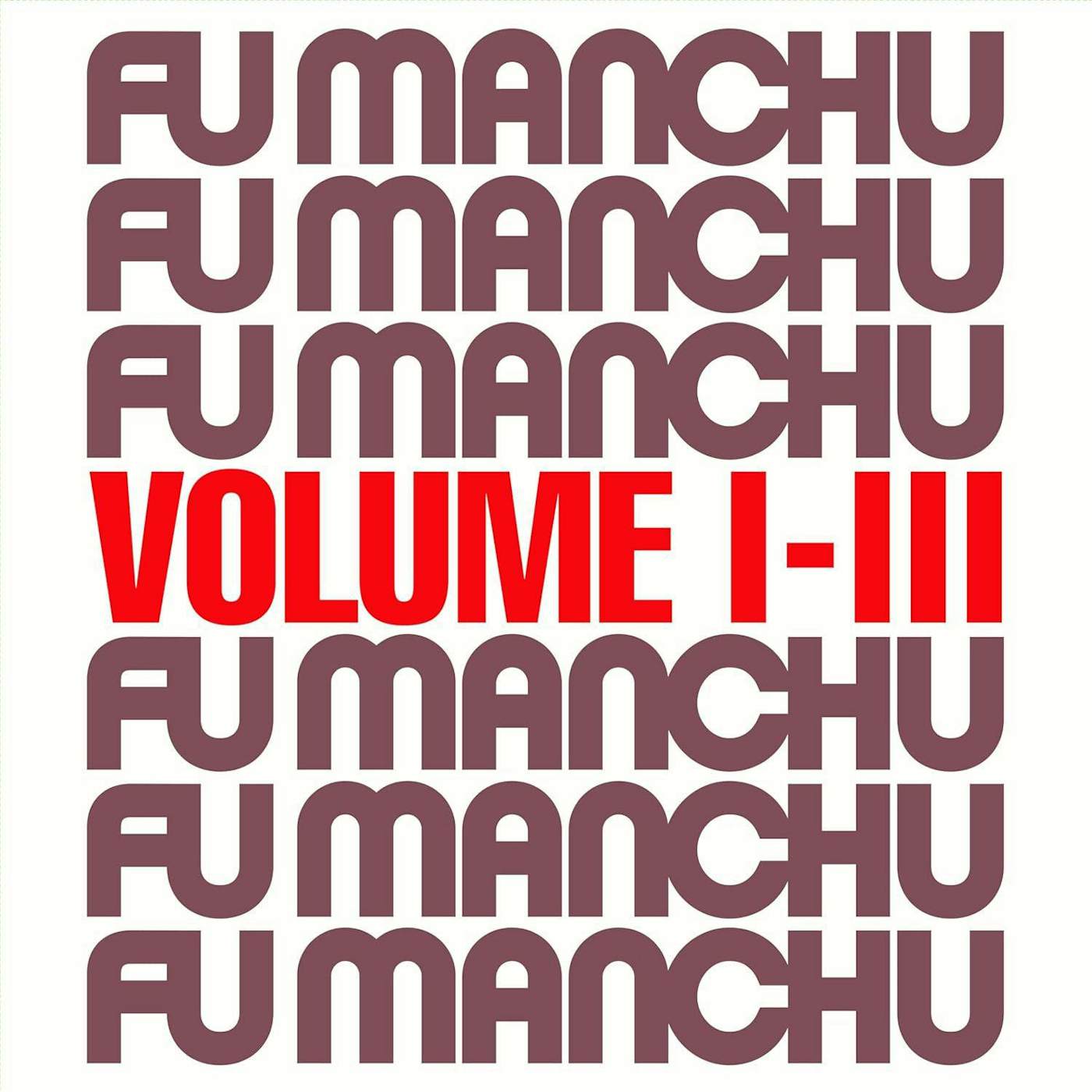 Fu Manchu FU30 VOLUME I-III (GREY VINYL) Vinyl Record