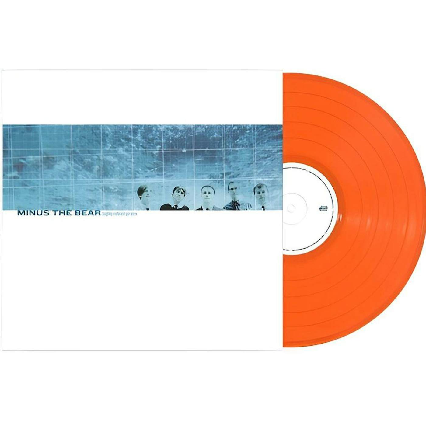 Minus the Bear Highly Refined Pirates (Clear Orange) Vinyl Record