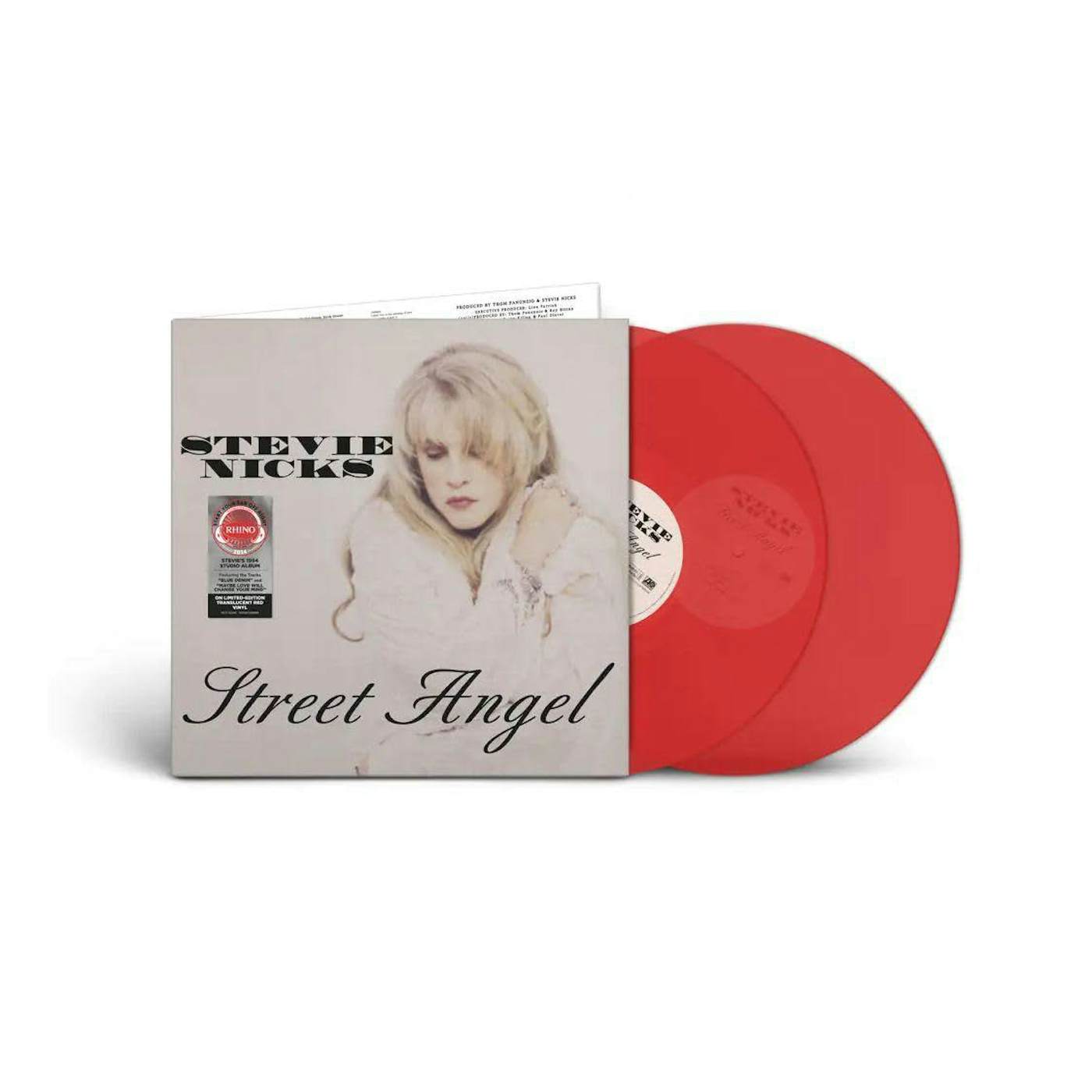 Stevie Nicks STREET ANGEL (TRANSPARENT RED VINYL) (SYEOR) Vinyl Record
