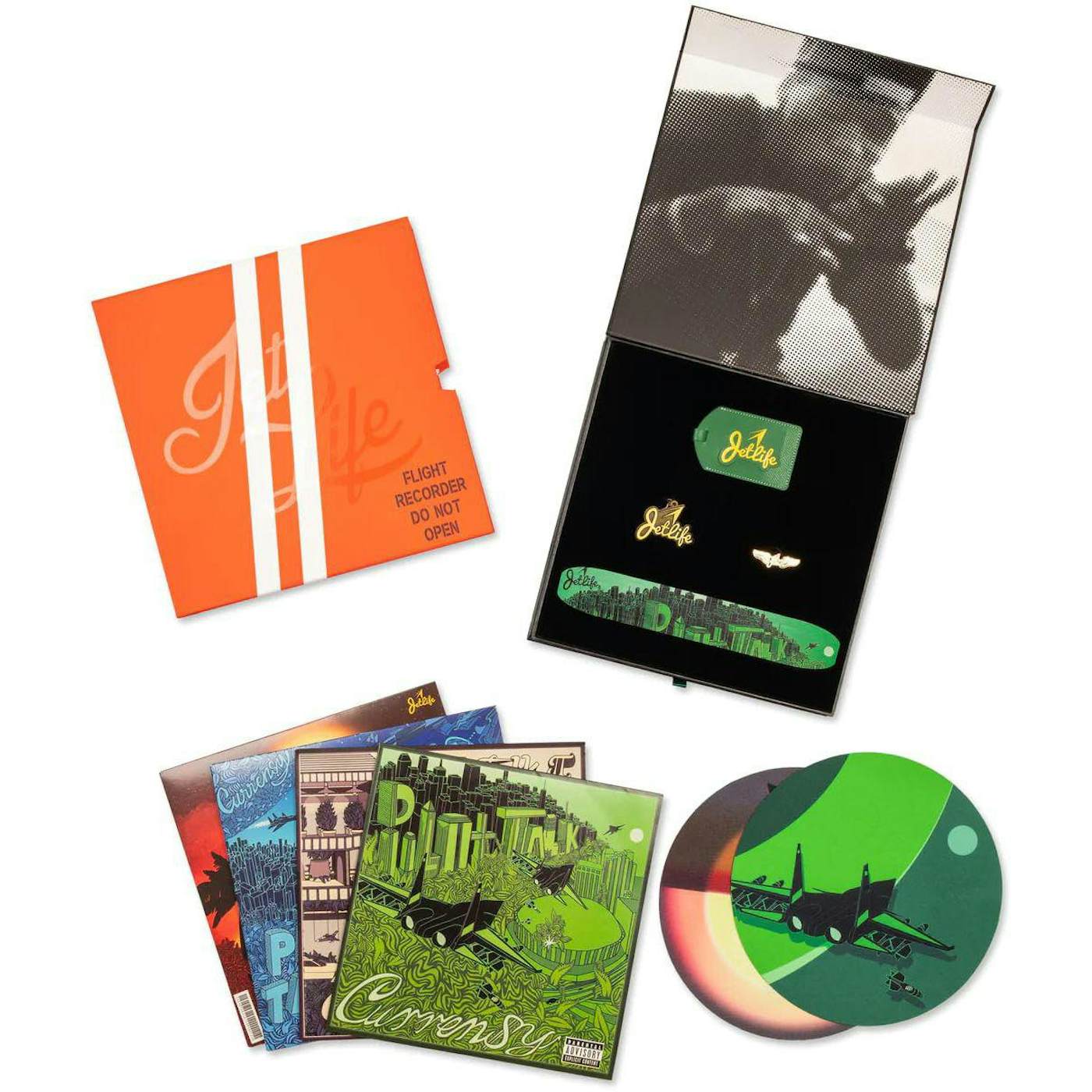 Curren$y The Pilot Talk Collection BOX SET (5LP) [Explicit Content] (Vinyl)