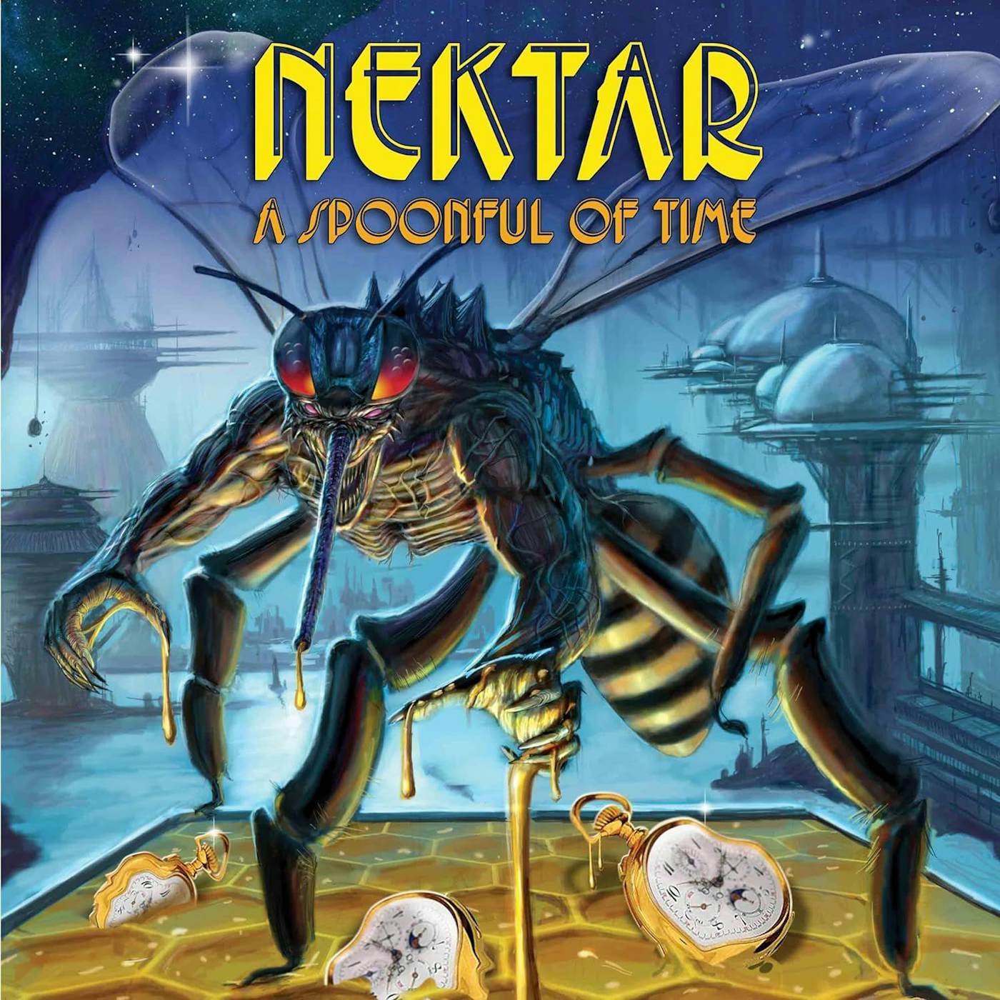 Nektar Spoonful Of Time (2LP/Blue/Yellow) Vinyl Record