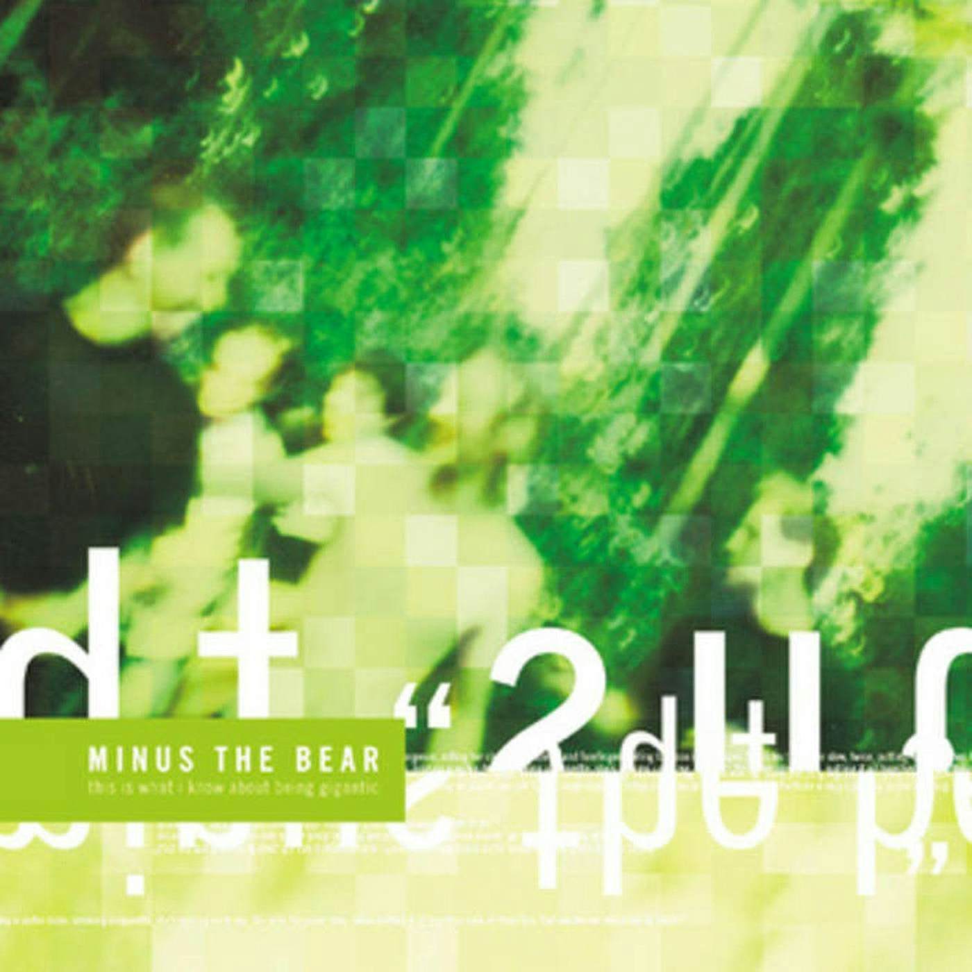 Minus the Bear This Is What I Know About Being Gigantic (Coke Bottle Clear) Vinyl Record