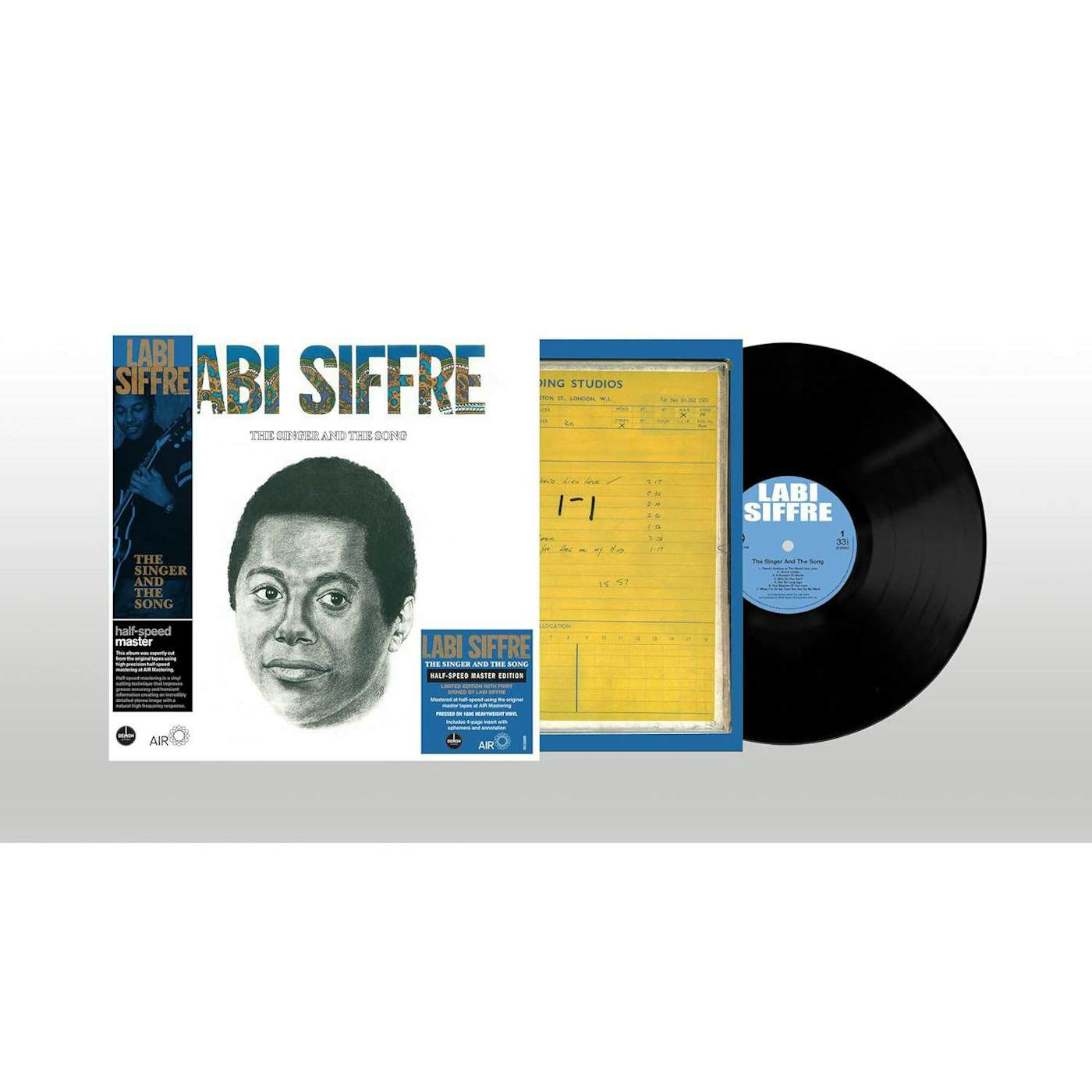 Labi Siffre Singer & The Song [Half-speed Master Edition/180G) Vinyl Record
