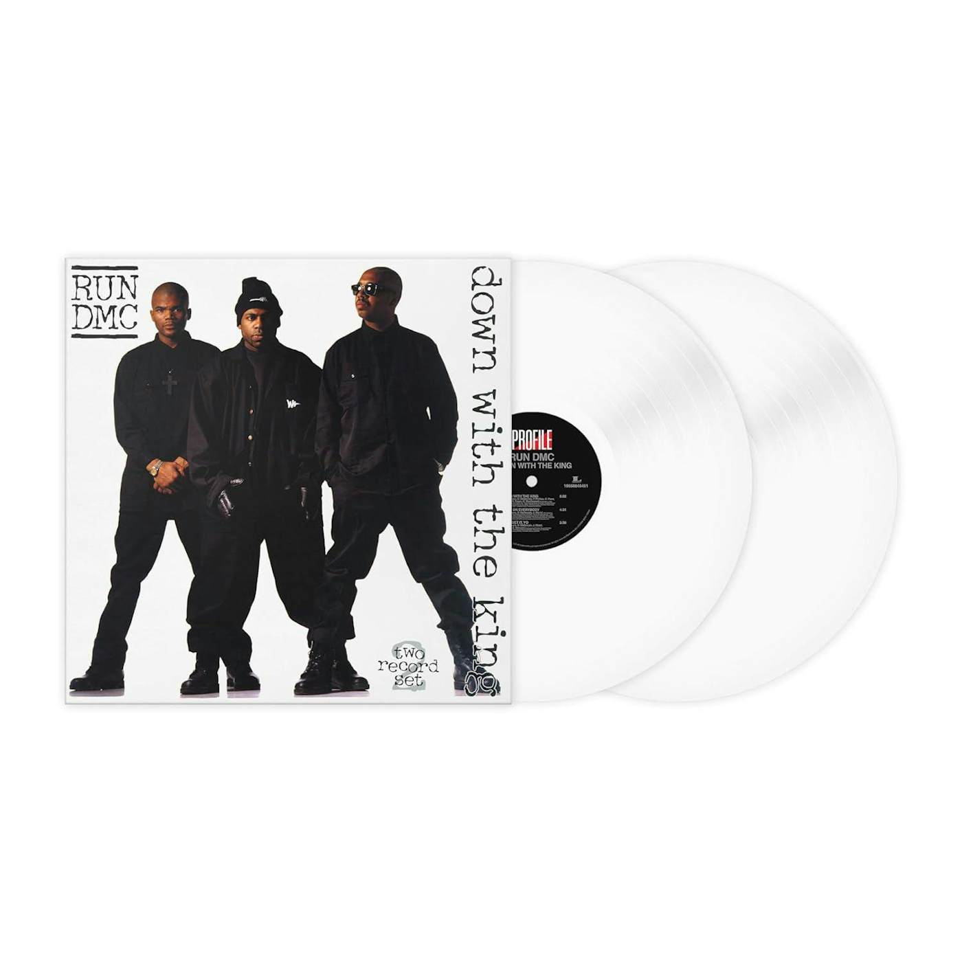 Run DMC Down With The King (2LP/White Colored) Vinyl Record