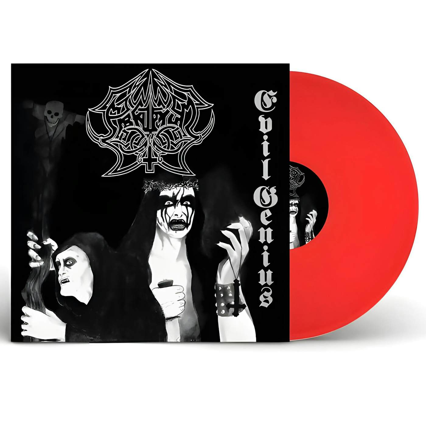 Abruptum Evil Genius (Red) Vinyl Record