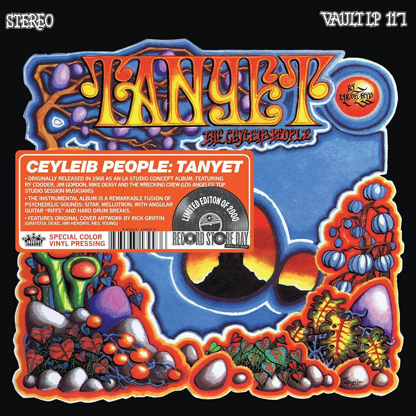 The Ceyleib People Tanyet (Clear Blue) (RSD) Vinyl Record