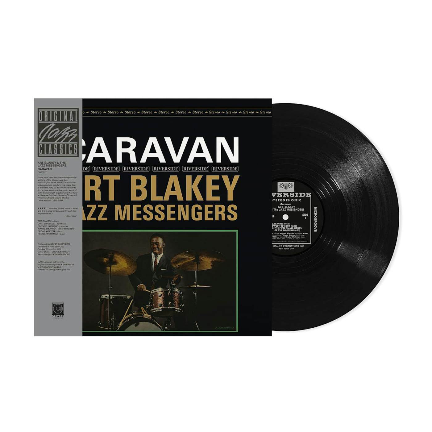 Art Blakey & The Jazz Messengers CARAVAN (ORIGINAL JAZZ CLASSICS SERIES) Vinyl Record