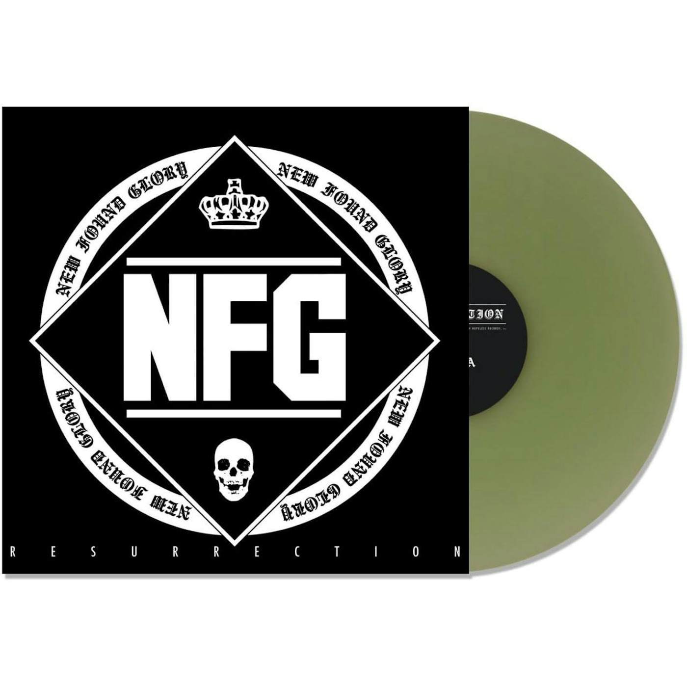 New Found Glory Resurrection (Coke Bottle Green) Vinyl Record
