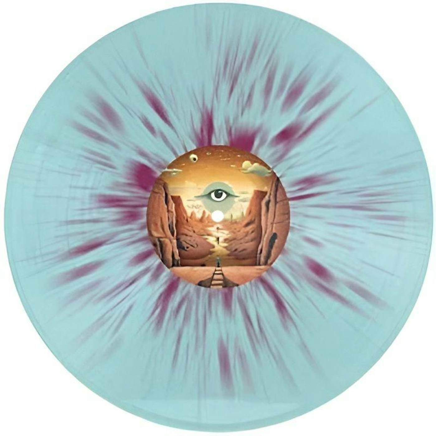 Big Scenic Nowhere  Waydown (Limited Clear Blue & Purple Splatter Colored) Vinyl Record