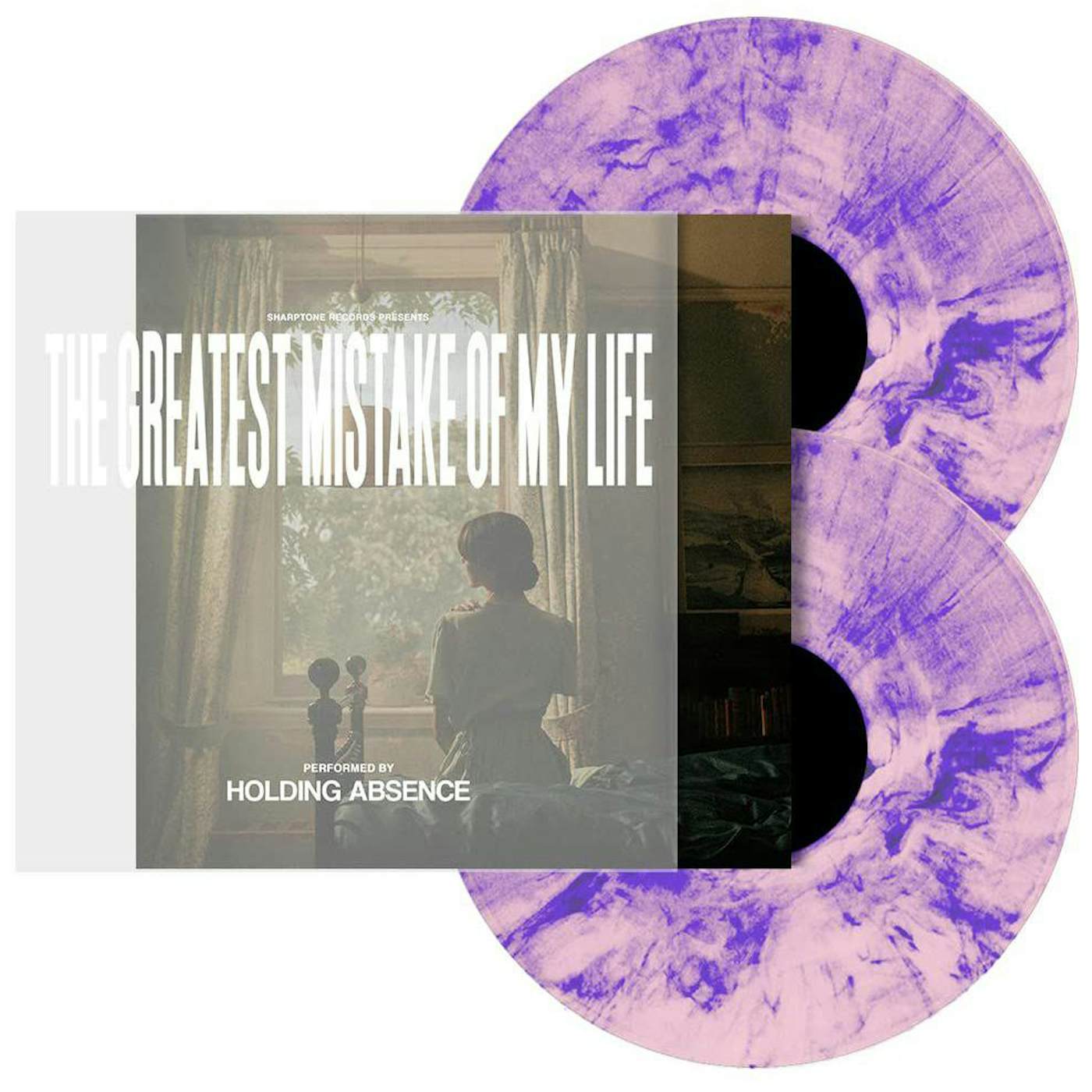 Holding Absence Greatest Mistake Of My Life - Pink & Purple Marble Vinyl Record