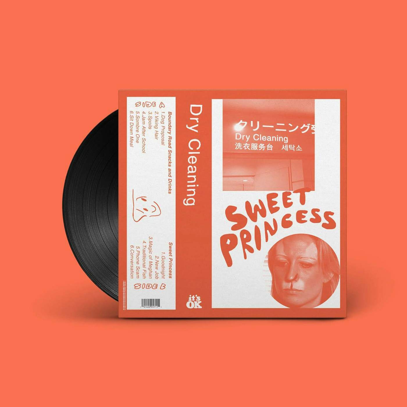 Dry Cleaning Boundary Road Snacks And Drinks/Sweet Princess EP Vinyl Record