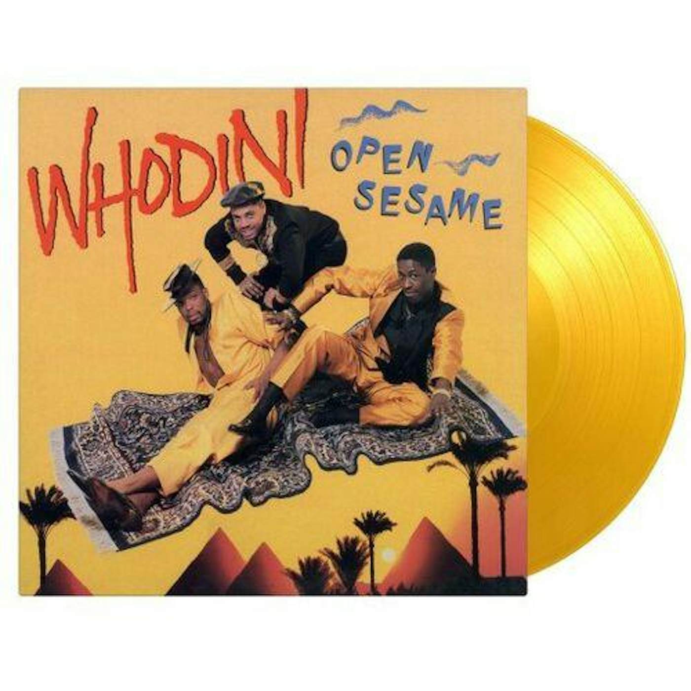 Whodini OPEN SESAME (TRANSLUCENT YELLOW VINYL/180G) Vinyl Record