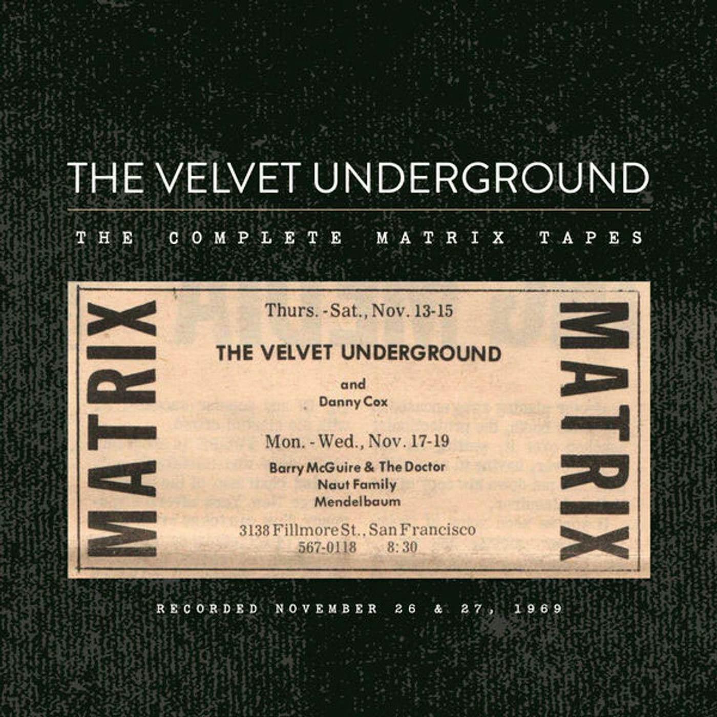 The Velvet Underground Complete Matrix Tapes (8LP) Vinyl Record