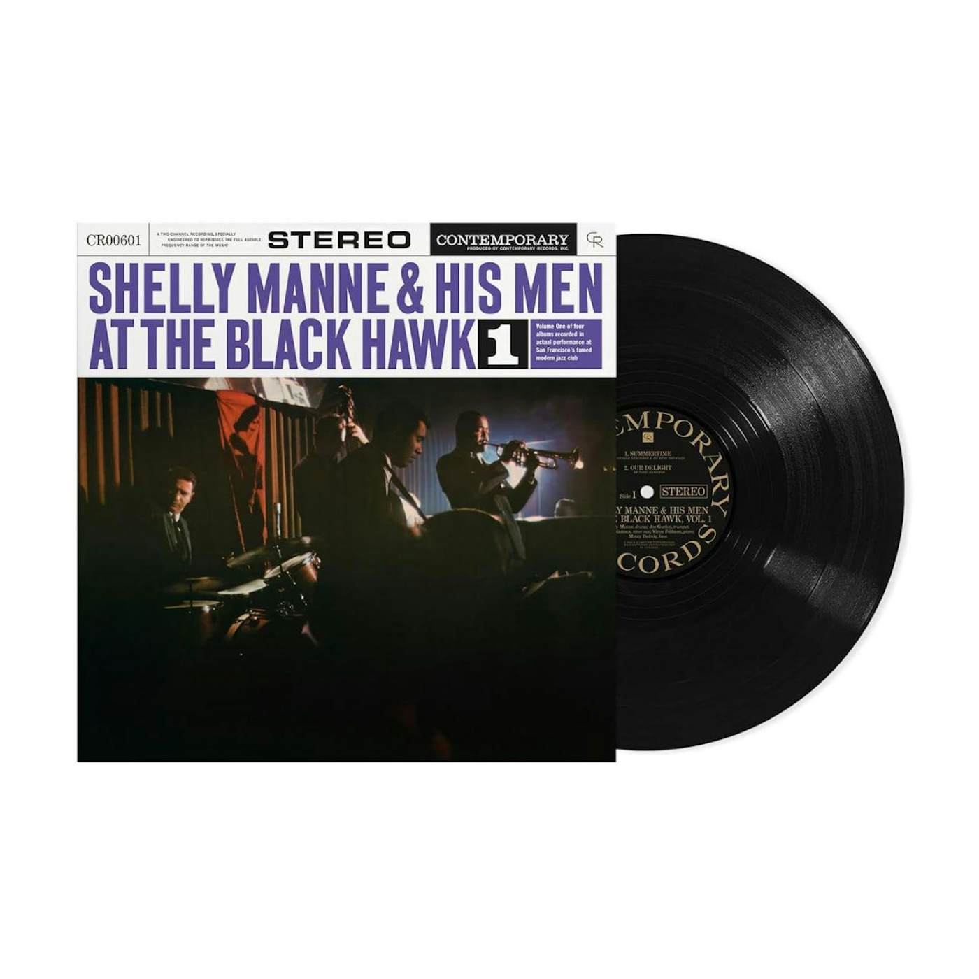 Shelly Manne & His Men AT THE BLACK HAWK, VOL. 1 (CONTEMPORARY RECORDS ACOUSTIC SOUNDS SERIES) Vinyl Record
