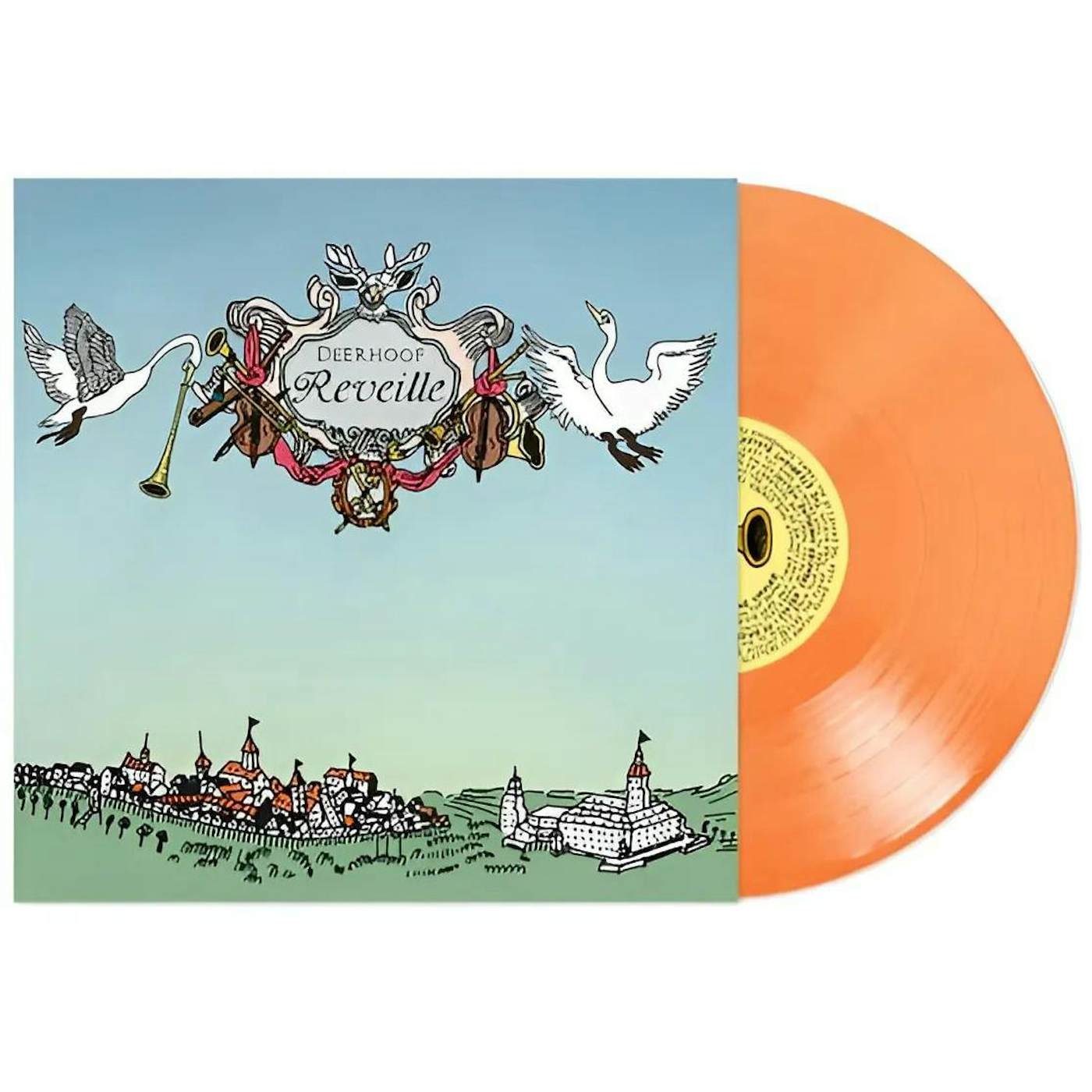Deerhoof Reveille (Clear Sun) Vinyl Record