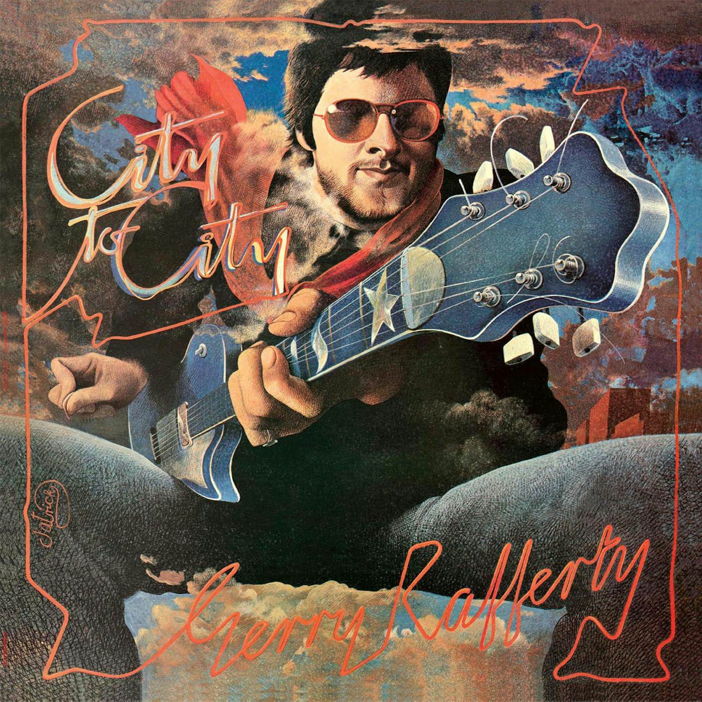 Gerry Rafferty CITY TO CITY (2022 REMASTER/2LP/ORANGE VINYL) (SYEOR) Vinyl Record