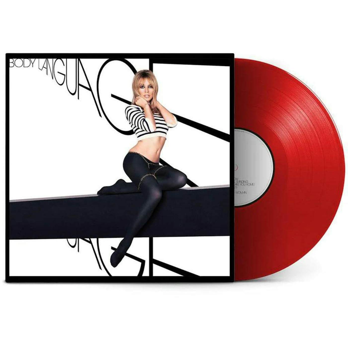 Kylie Minogue BODY LANGUAGE (RED VINYL) Vinyl Record