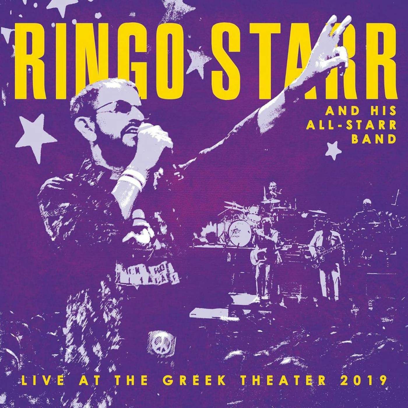 Ringo Starr Live At The Greek Theater 2019 (2LP/180g/Yellow) Vinyl Record