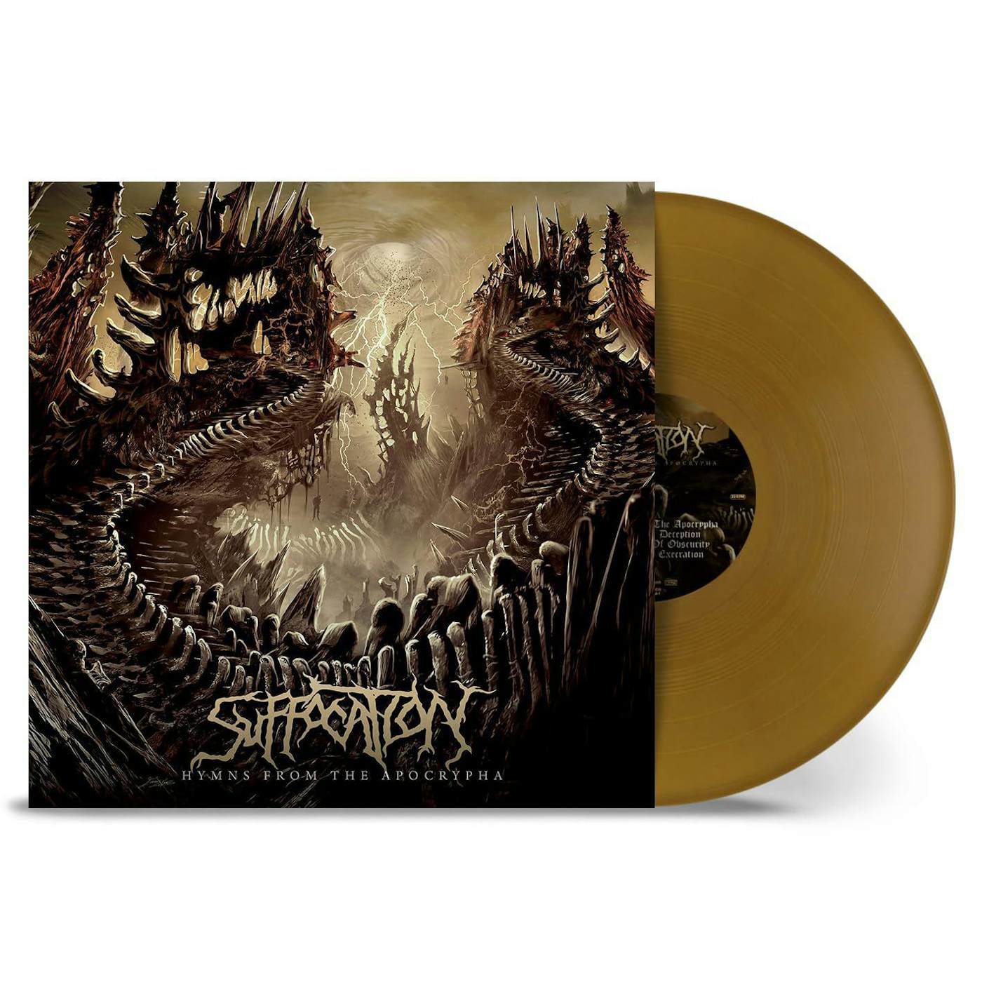 Suffocation Hymns From The Apocrypha (Gold) Vinyl Record