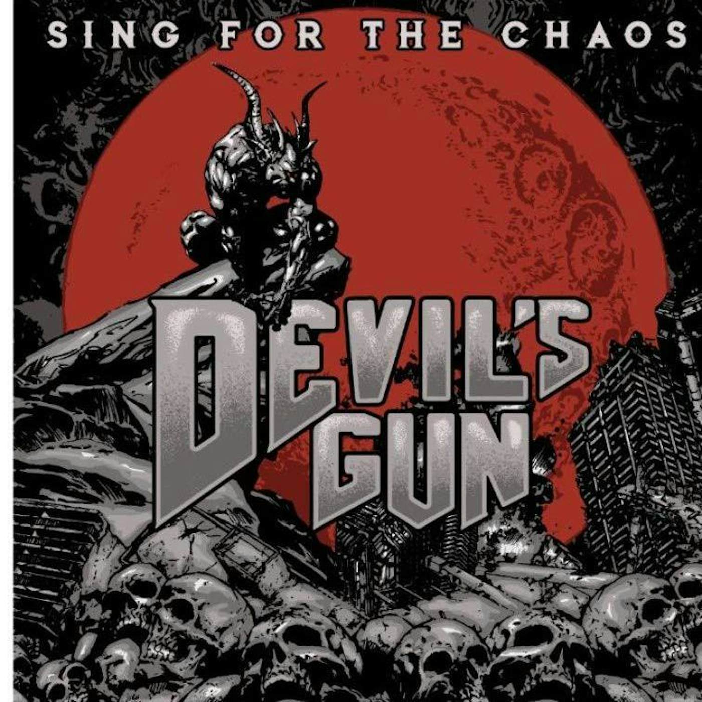 Devil's Gun SING FOR THE CHAOS (RED VINYL) Vinyl Record