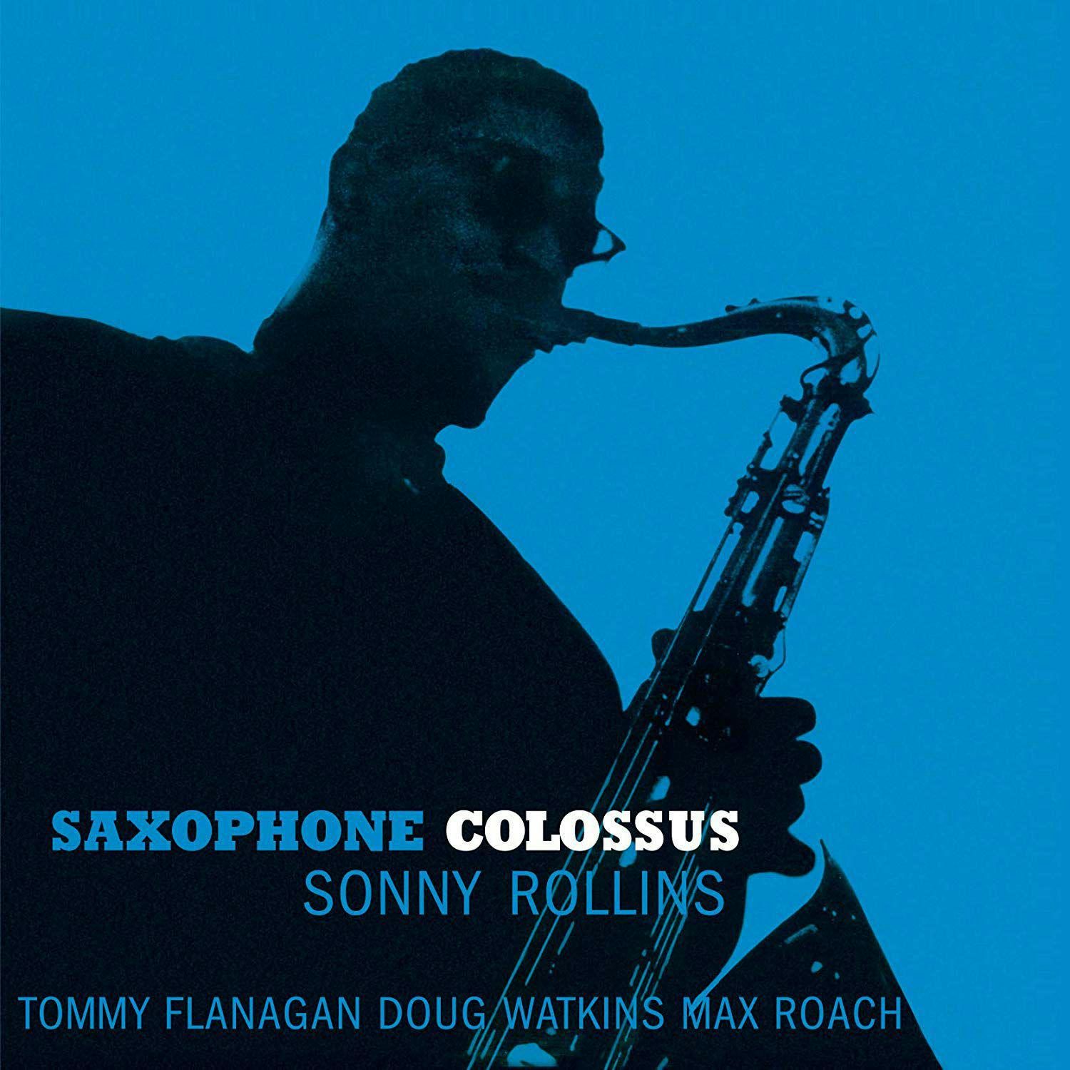 Sonny Rollins Saxophone Colossus Blue Vinyl Record - 180 Gram