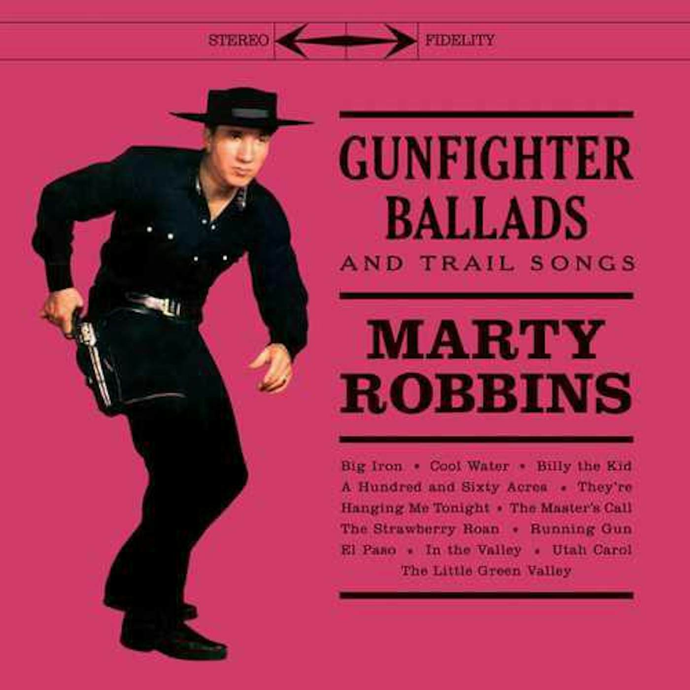 Marty Robbins Gunfighter Ballads & Trail Songs - Colored Vinyl Record, 180 Gram Pressing