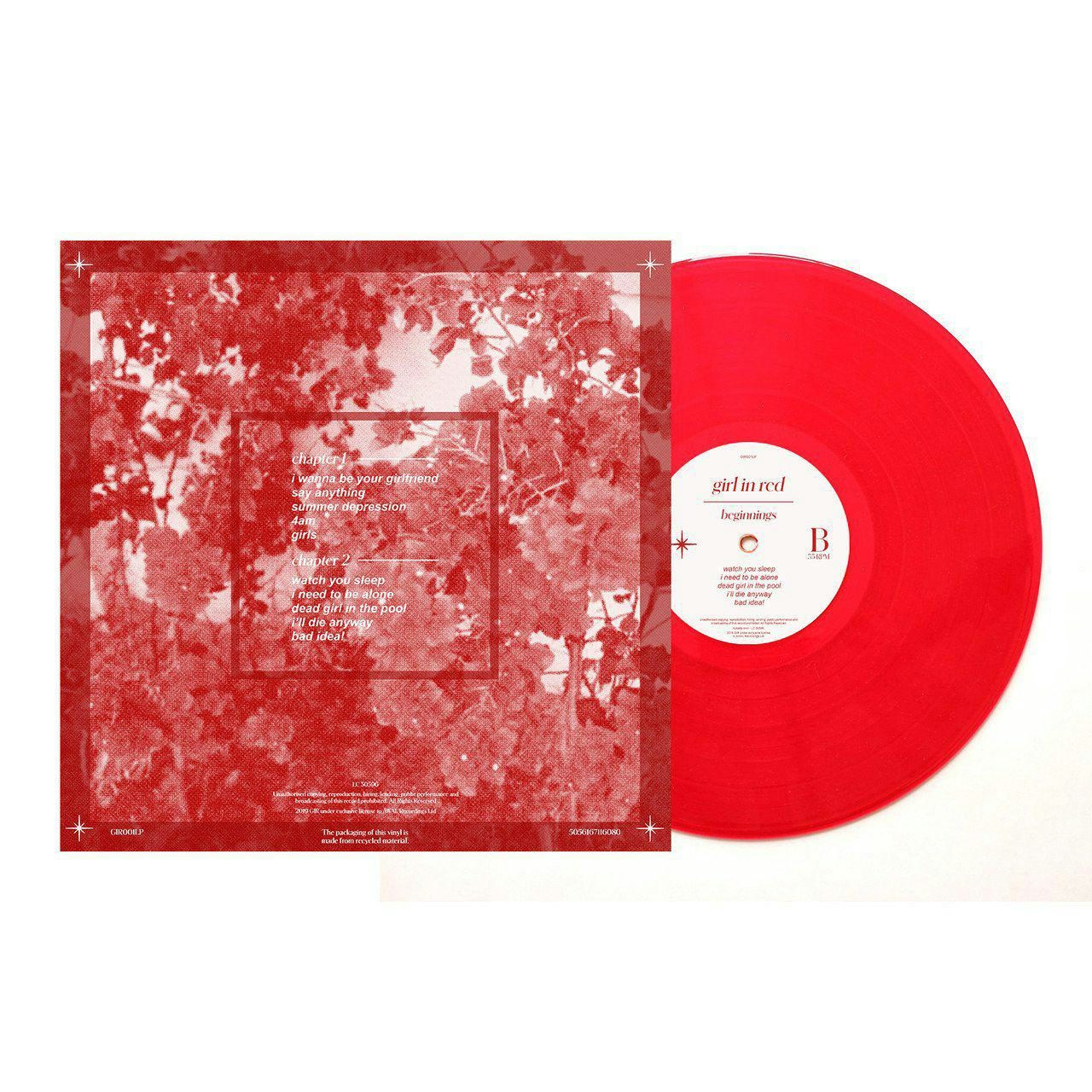 girl in red Beginnings (Red) Vinyl Record