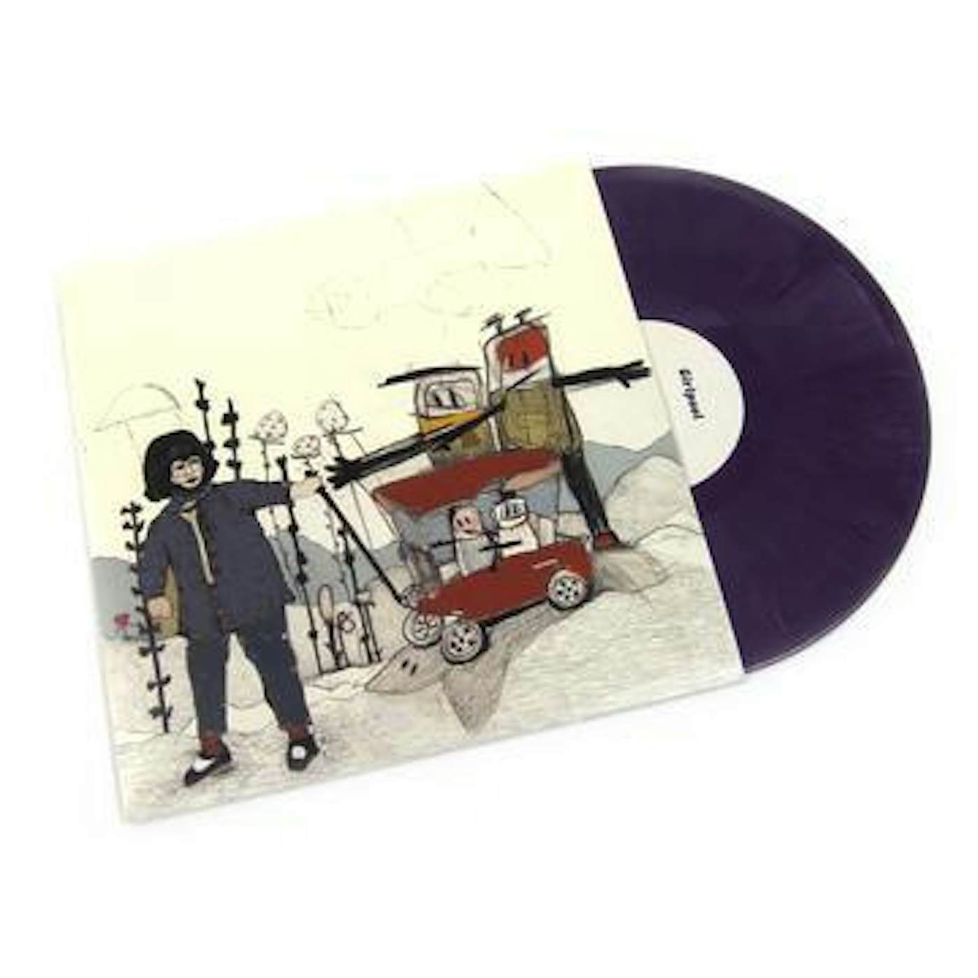 Girlpool POWERPLANT (DUSKY PURPLE) Vinyl Record
