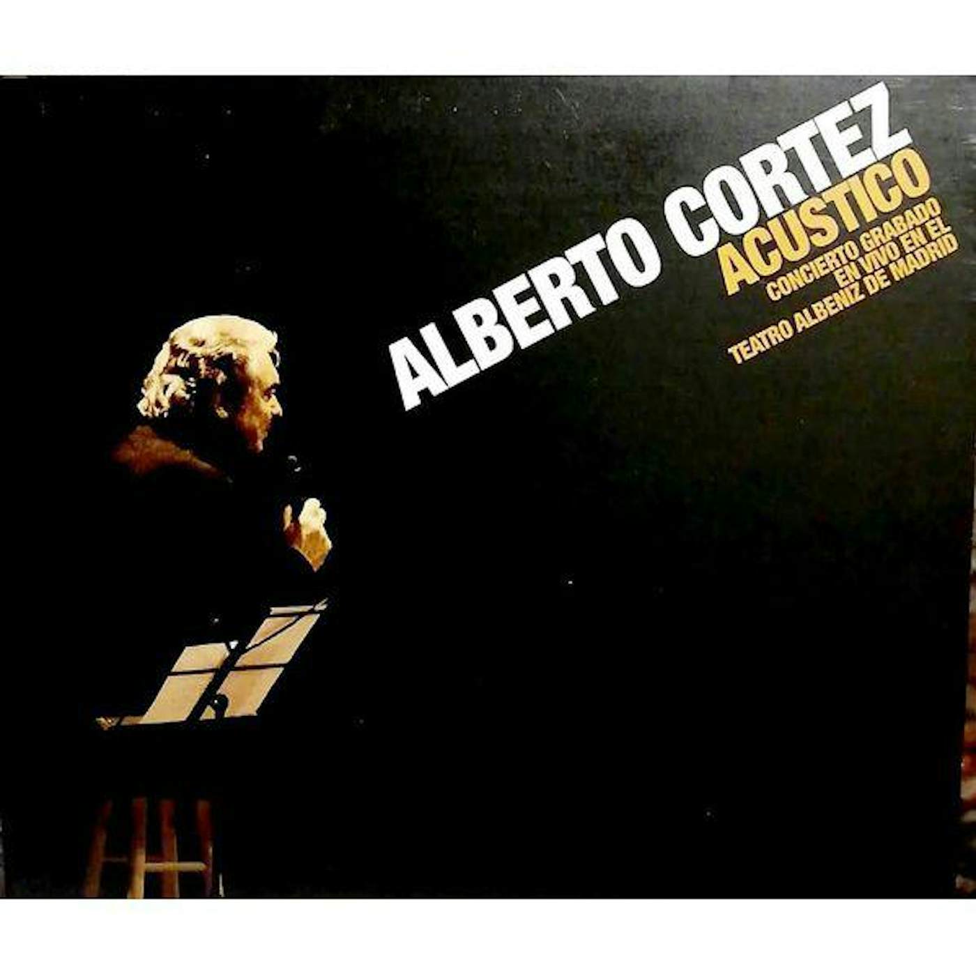 Alberto Cortez ACUSTICO Vinyl Record