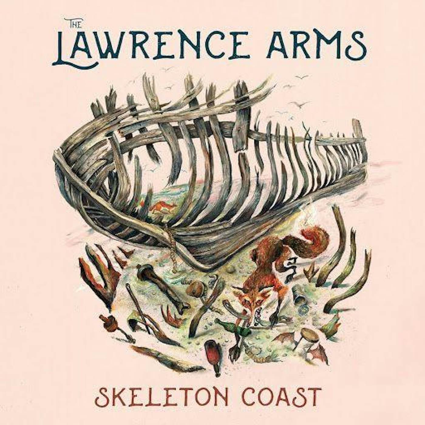 The Lawrence Arms SKELETON COAST (OPAQUE SUNBURST) Vinyl Record