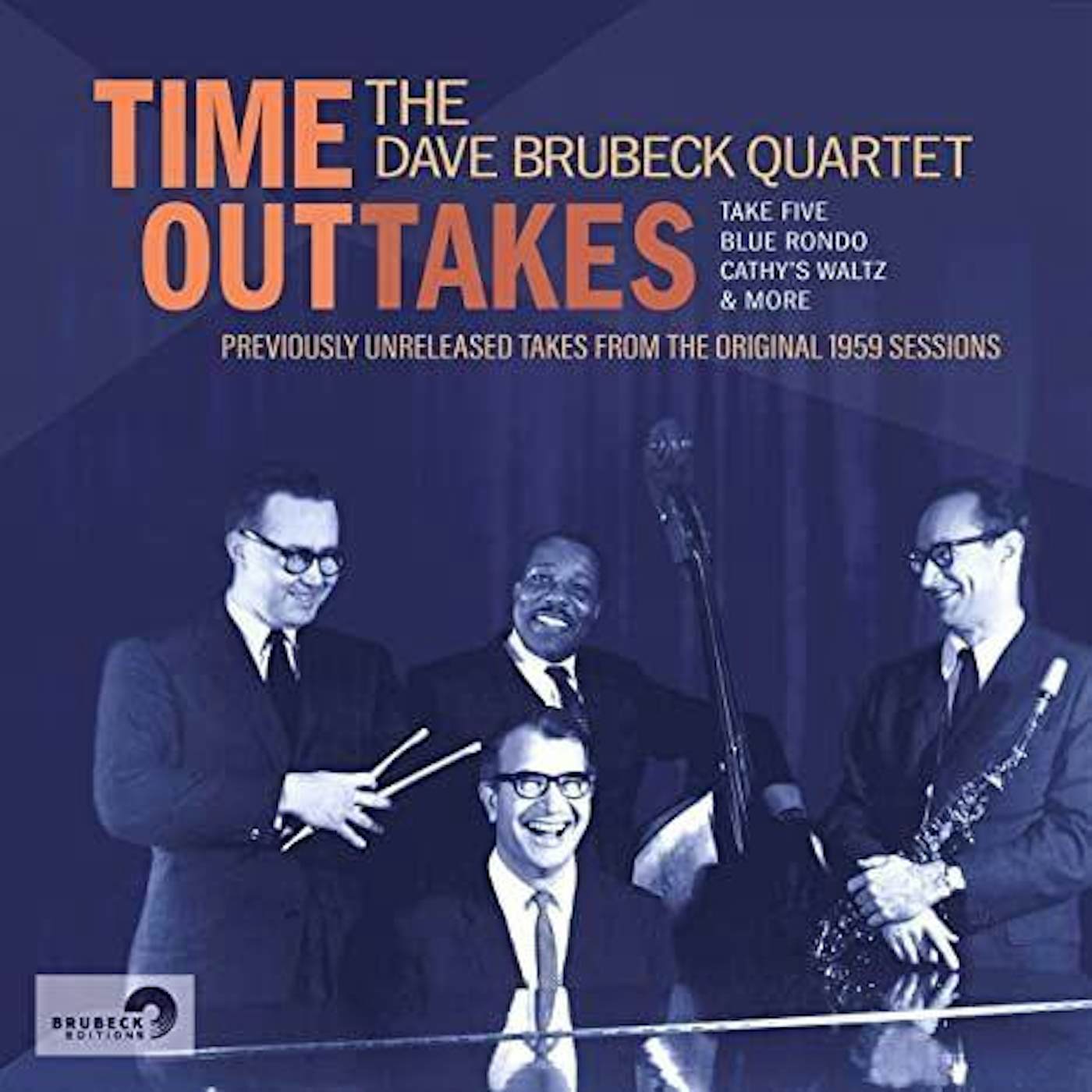 Dave Brubeck TIME OUTTAKES Vinyl Record