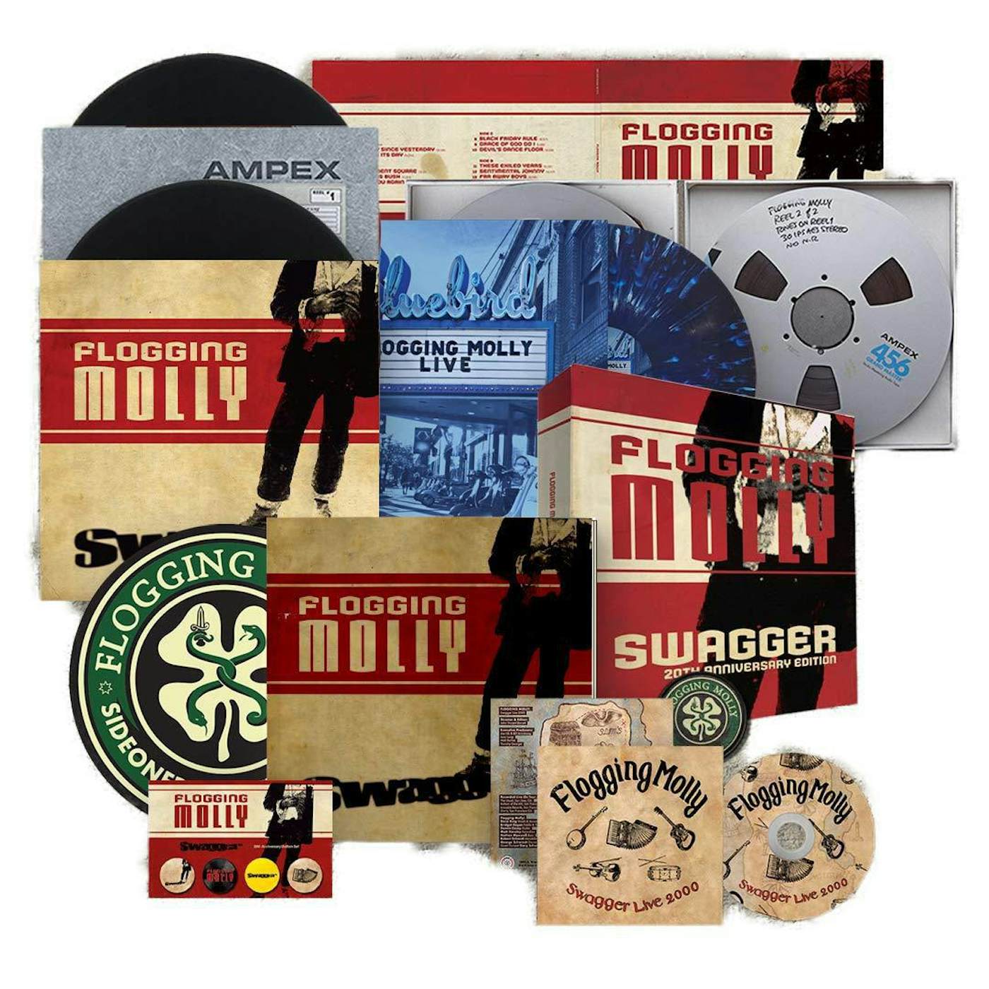 Flogging Molly Swagger (20th Anniversary Edition/Box Set) Vinyl Record