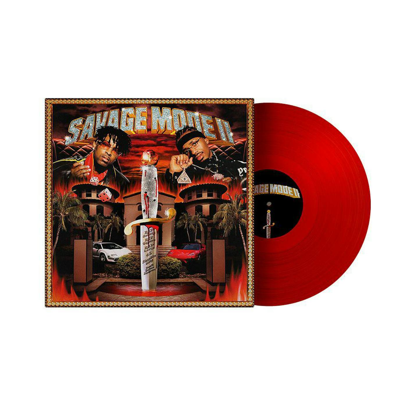 21 Savage Savage Mode II (Red) Vinyl Record