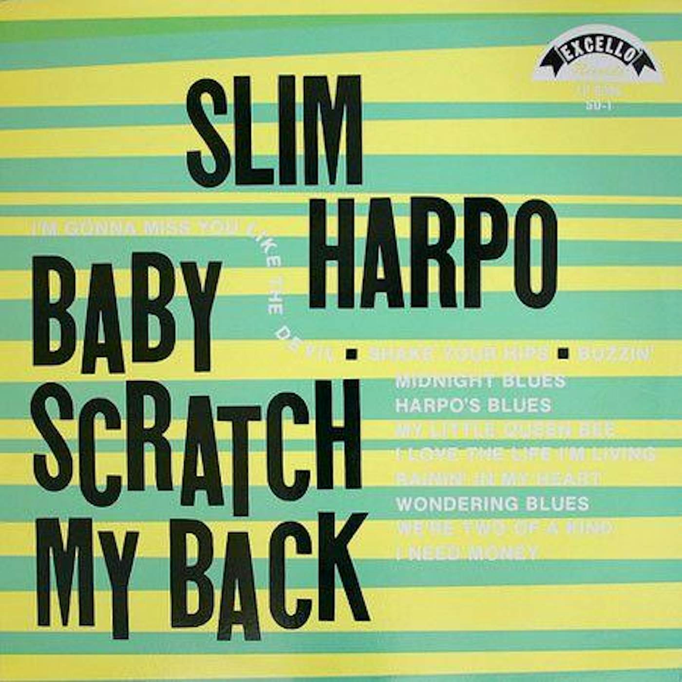 Slim Harpo Baby Scratch My Back Vinyl Record