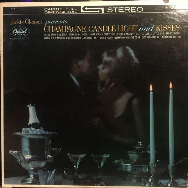 Jackie Gleason CHAMPAGE CANDLELIGHT & KISSES (BONUS TRACK) Vinyl