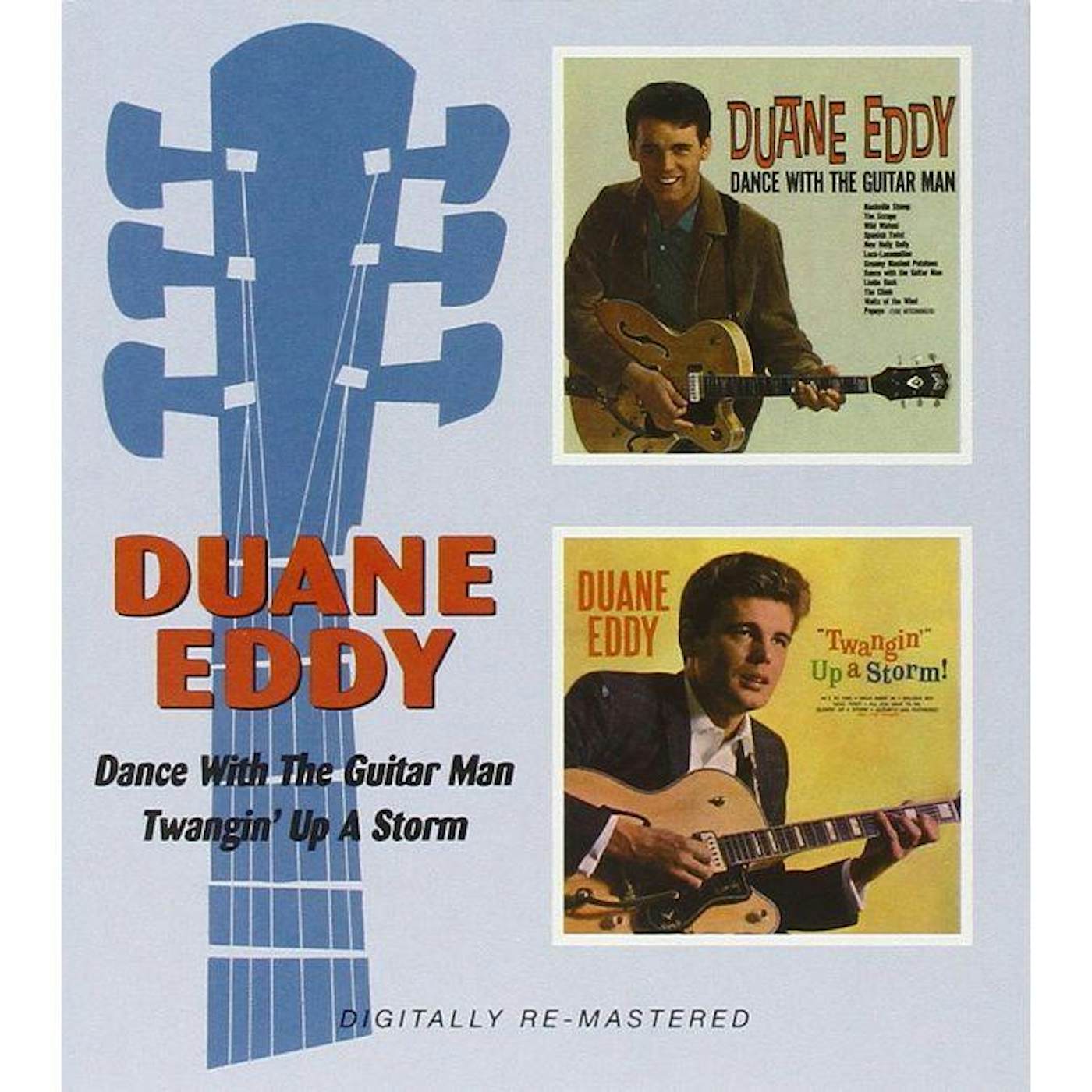 Eddy Duane DANCE WITH THE GUITAR MAN / TWANGIN UP A STORM CD